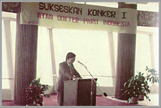 Laporan Ketua Panitia Konker I - IDPI pada Acara Pembukaan Konker I - IDPI tanggal 11 Desember 1975 di Hotel Horizon