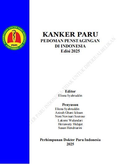 Kanker Paru Pedoman Penstagingan di Indonesia (2025) kanker paru pedoman penstagingan di indonesia 2025 cover