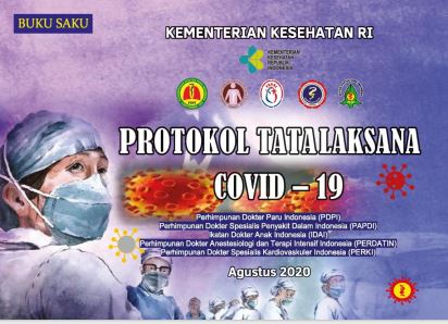 buku saku protokol tatalaksana covid 19 2020 cover