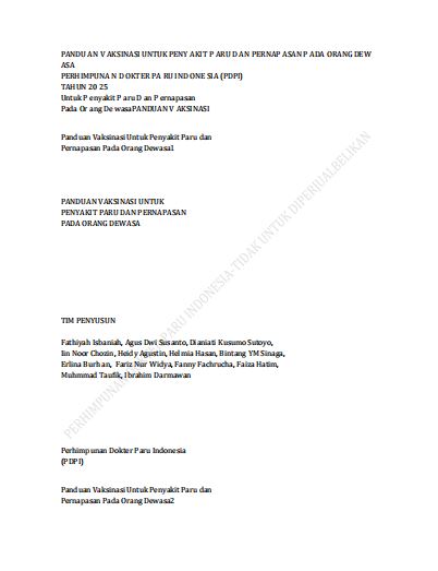 panduan vaksinasi untuk penyakit paru dan pernapasan pada orang dewasa 2025 cover