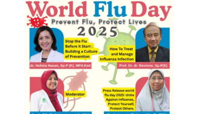 perhimpunan dokter paru indonesia pdpi gelar webinar prevent flu, protect lives