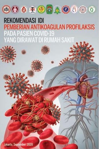 rekomendasi idi pemberian antikoagulan profilaksis pada pasien covid 19 yang dirawat di rumah sakit 2020 cover