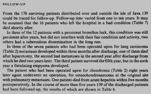 Sejarah Bedah Torak thoractomy under local anaesthesia 14