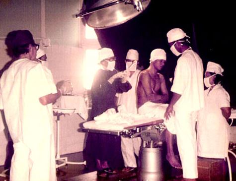 Sejarah Bedah Torak thoractomy under local anaesthesia 18